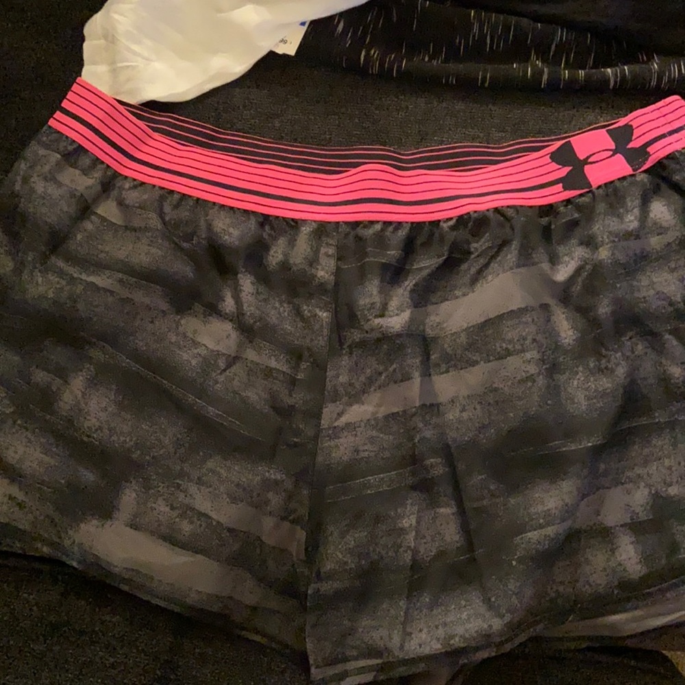 Under Armour women’s shorts “power in pink”
